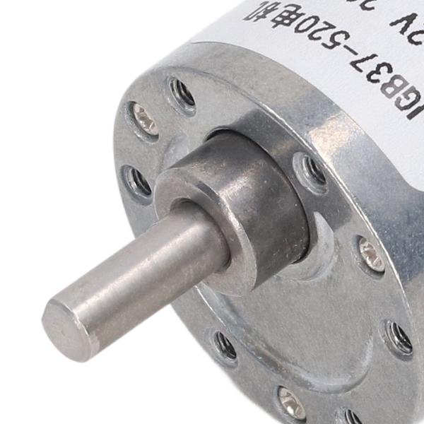 Vaihteistoinen DC 12V -moottori, nopeudenvaihde, Hall-kooderi, robottilaitteille, 200RPM