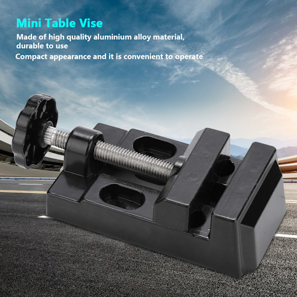Mini bordvise i aluminiumlegering for hjemmebruk