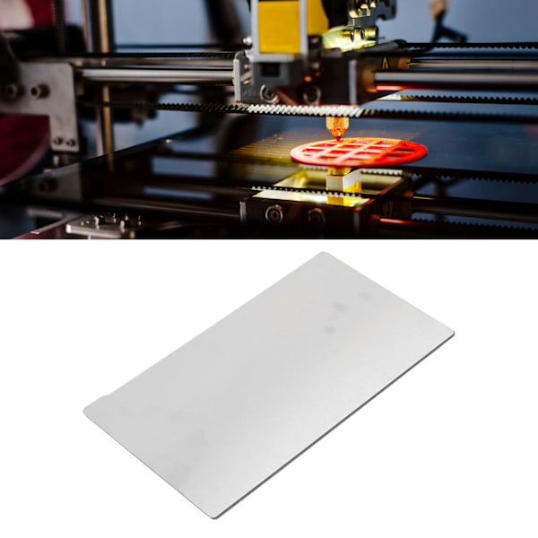 3D-skrivare Flexibel Byggplatta LCD Härdningsljus Fjäderstål Flexibel Magnetisk Bas Utskriftsplattform för Photon M3 Max