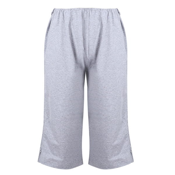 Unisex Patienter Klippta Byxor med Blixtlås Bekvämt att Ta Av Sjukhus/Hemvård L