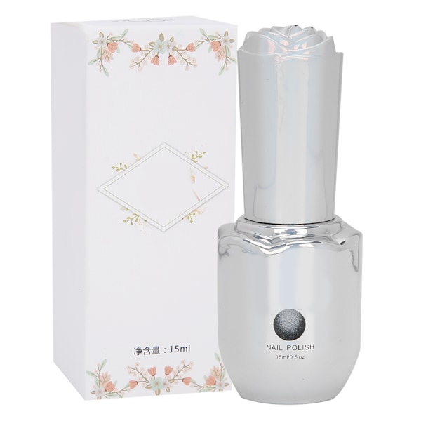 Glansande Glitter Nagelkonst UV Gellack Soak Off Gellack Manikyrverktyg (C‑117)
