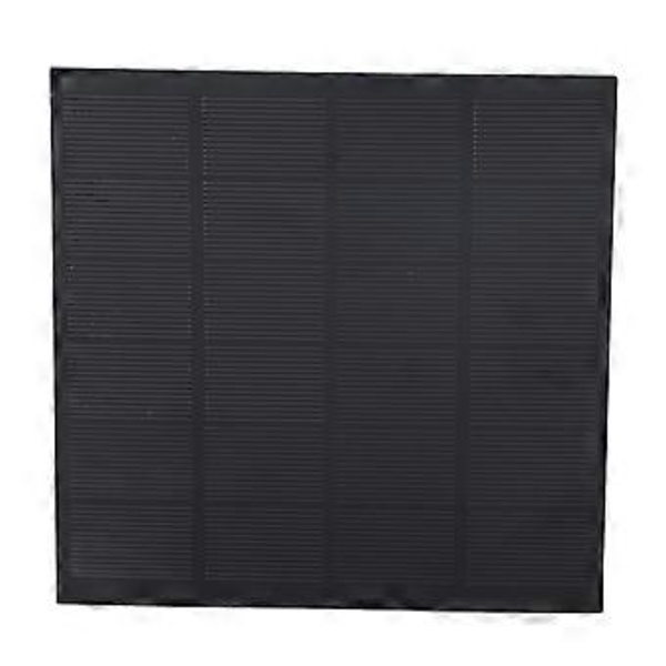 Bærbar 3W 6V Silisium Solcellepanel Utendørs for Solcellehagebelysning