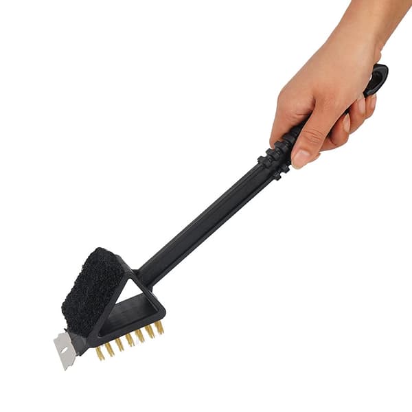 Pitkävartinen 3-in-1 grilliharja