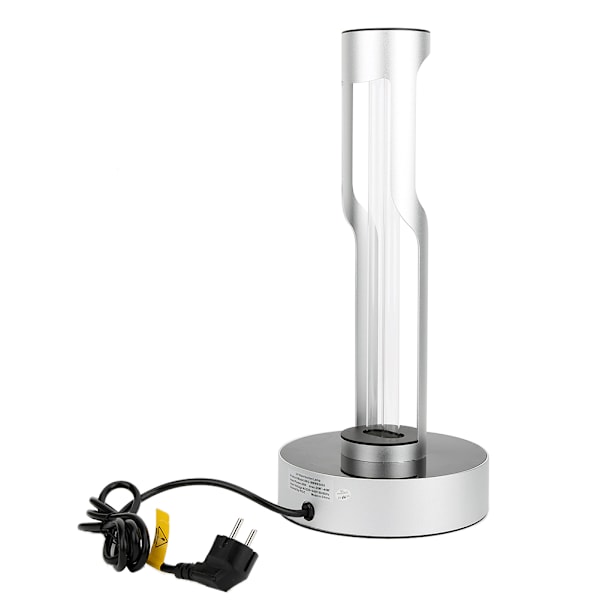 36W Germicidalt Lys UVC Midd Remover Berøringskontroll 15min/30min/60min Timing for Hjem Kjøkken Toalett EU 220-240V