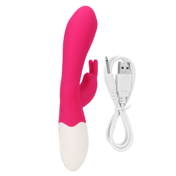 Elektrisk USB-opladelig Vandfast Stimulator Vibrator Legetøj til Kvinder