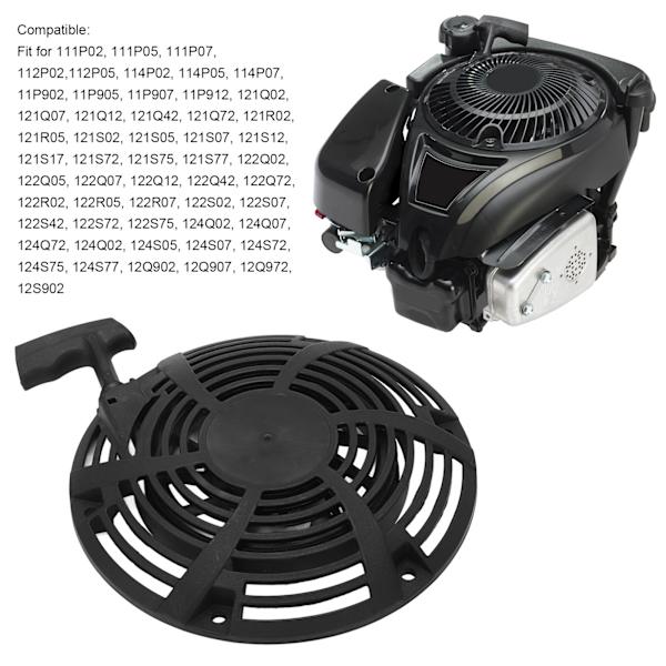 Återstartsaggregat Svart 150 365 Motor Återspolning Återstartsaggregat Passar för 111P02 111P05 111P07 112P02