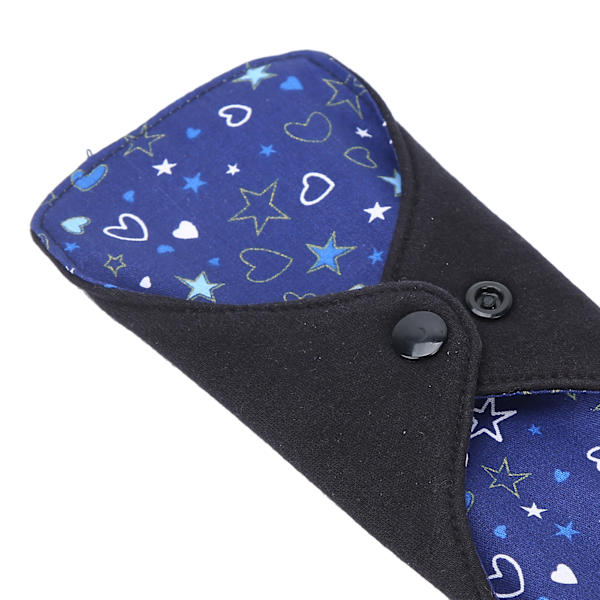 5 st Reusable Bomullsmenstruationstrosor Tvättade Läckagesäkra Menstruationstrosor för Kvinnor 18cm x 21cm