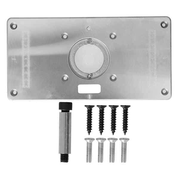 Träbearbetningsgraveringsmaskin Flip Board Aluminiumlegering Fräs- och Spårverktyg Portabel och Hållbar för Arbetare