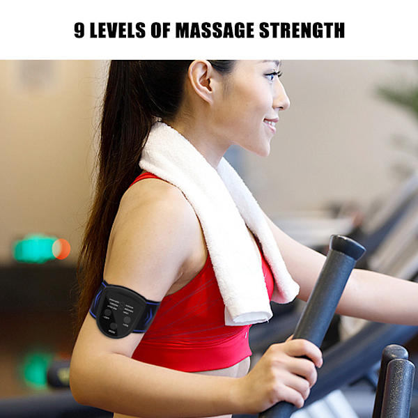 Mini Elektrisk Nacke, Axlar och Kroppsmassagerare, Cervikal Smärtlindring, Massage Stimulator