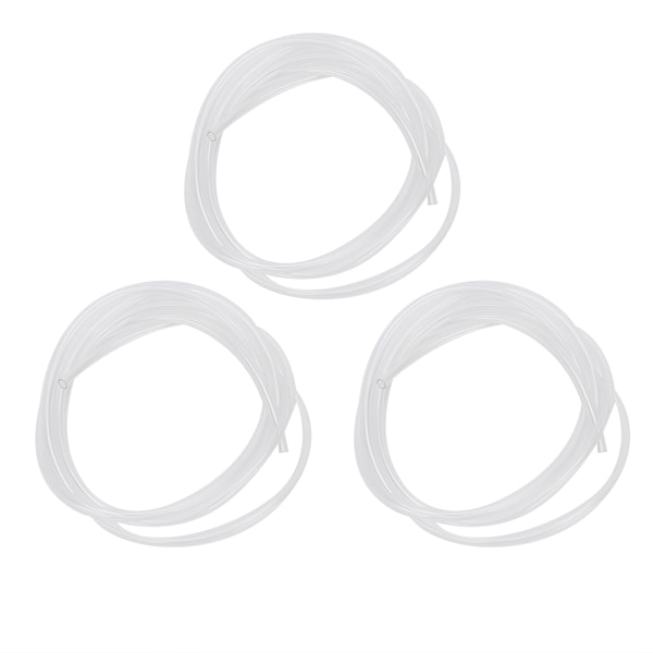 3 stk. 3mm Transparent Ring Varmekrympe Rør Krympe Slange Smykke Tilbehør