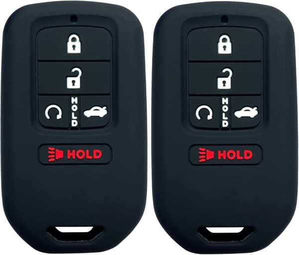 2-pack silikon fullt skydd nyckelfjärrkontroll skal