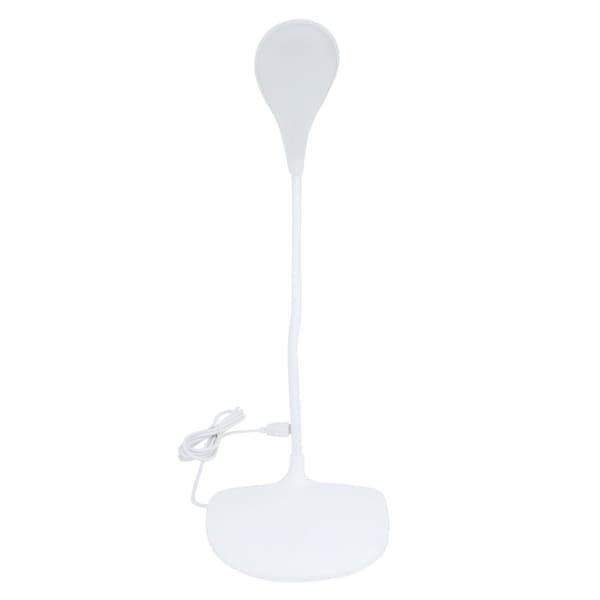LED Modern Enkel USB-driven Justerbar Skrivbordslampa Läslampa för Sovrum Studierum (A)
