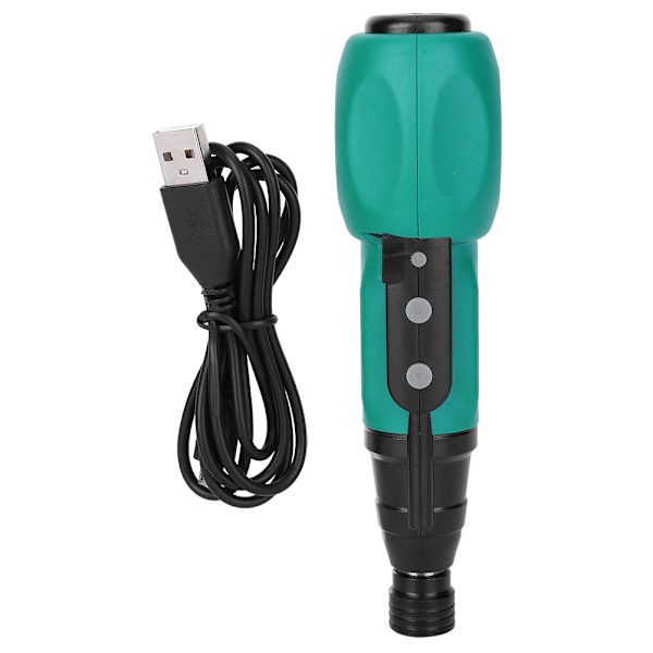 USB Mini Handhållen Magnetisk Elektrisk Skruvdragare Borrkit DIY Kraftverktyg för Möbelmontering