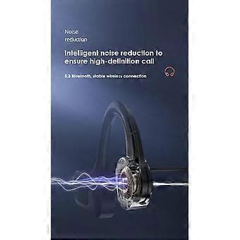 Headset Understøtter Tf Kort Bærbare Ørepropper Led Display Med Mikrofon Til Træning Løb