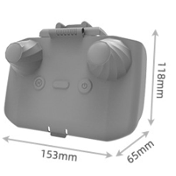 Solskydd för RC N2 N1 Plast Drone Fjärrkontroll Skyddskåpa Drone Tillbehör för Mini 4 Pro AIR 3