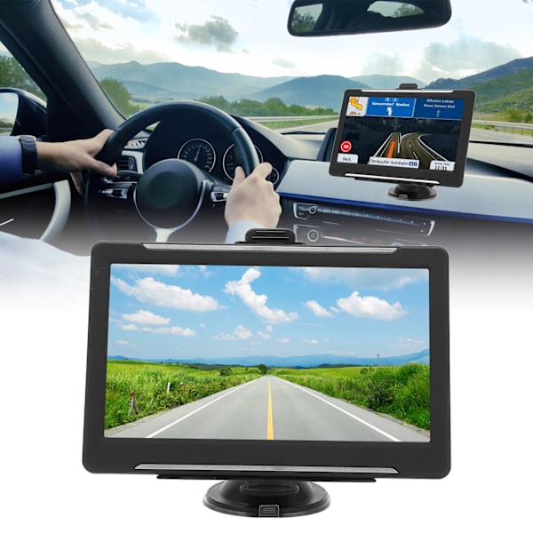 GPS Navigation 7in Screen High Definition 8GB 256MB Universal for Car Truck Lorry