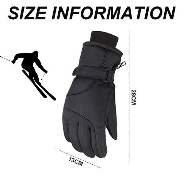 Vinterhandsker, Vinter Varme Touchscreen Snowboardhandsker til Mænd & Kvinder