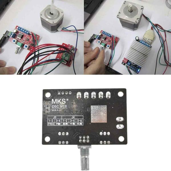 Reversibel PWM-pulssignalgenerator til stepmotor, justerbar stepmotorkontroller