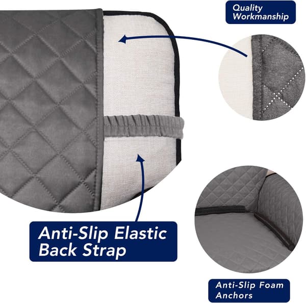 Sofa Overtræk Vendbar Vandtæt Quiltet Kast Pet Protector Sofa Overtræk