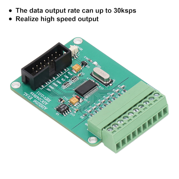 Datainnsamlingsmodul 24 Bit 8 Kanaler Høy Nøyaktighet ADS1256 Innsamling Datainnsamlingskort