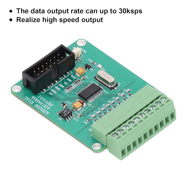 Datainsamlingsmodul 24 bit 8 kanaler Hög precision ADS1256 Datainsamlingskort