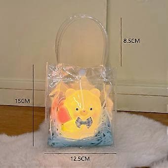 Lille Sød Bjørneformet Natlampe/Gave til Venner