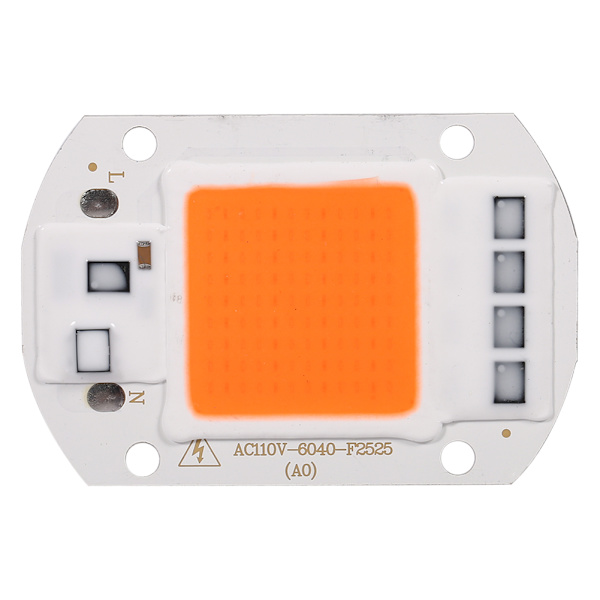 Täyden spektrin LED COB -sirukasvilampun kasvatusvalo puutarhaan ja hydroponiikkaan (110V/50W)