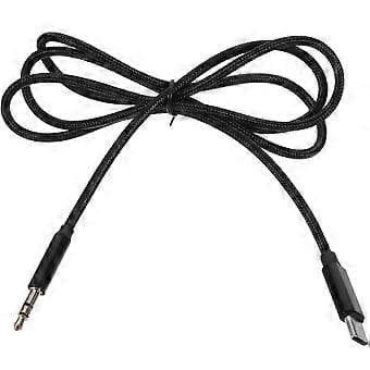 3,5 mm lydkabel USB Type-c til 3,5 mm utstyr konverterkabel lydledning