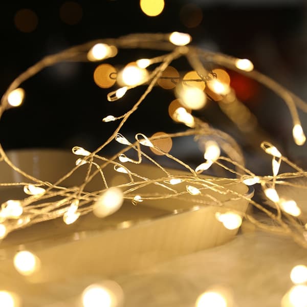 LED farveskiftende juletræslys