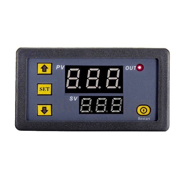 Temperaturkontrollmodul med vattentät sond Hög noggrannhet Digital display Termostatbrytare ‑50‑110℃ 12V