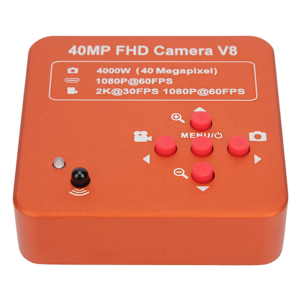 KP-130X-4100 Elektronmikroskopkamera med Objektiv 40MP Industriell Kamera EU AC100-240V
