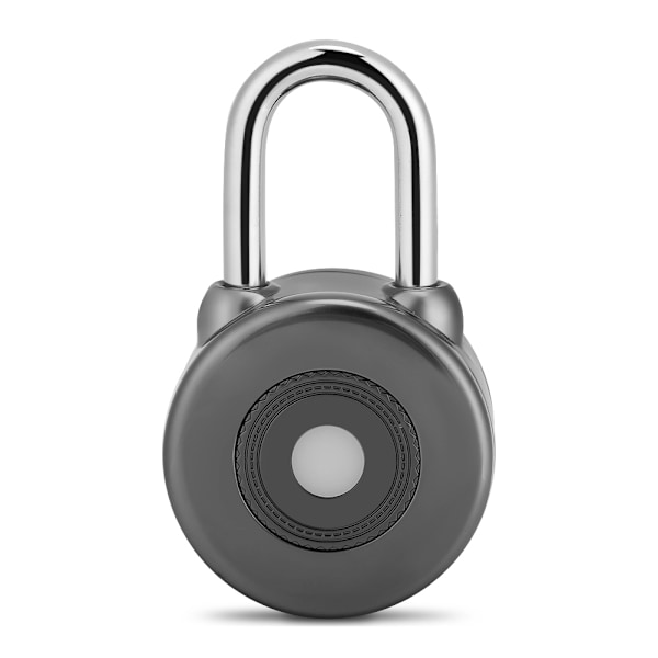 Bluetooth Älykäs Ovilukko Vedenkestävä APP Ohjaus Avaimeton Portti Polkupyörän Turvallisuus Lukko (Harmaa)