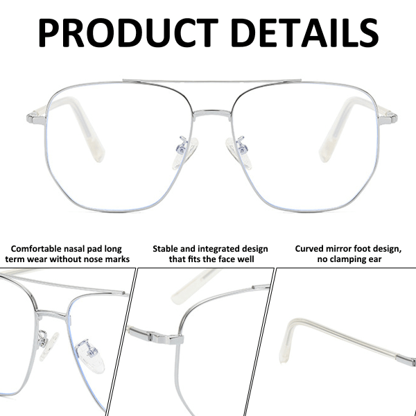 Mode anti-blåt lys briller til mænd og kvinder computer gamin