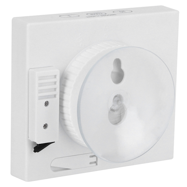 Digital väckarklocka med temperatur- och fuktighetsdisplay, bordstimer, mångfunktionell för hem och kontor (Vit TS-WP10-W)