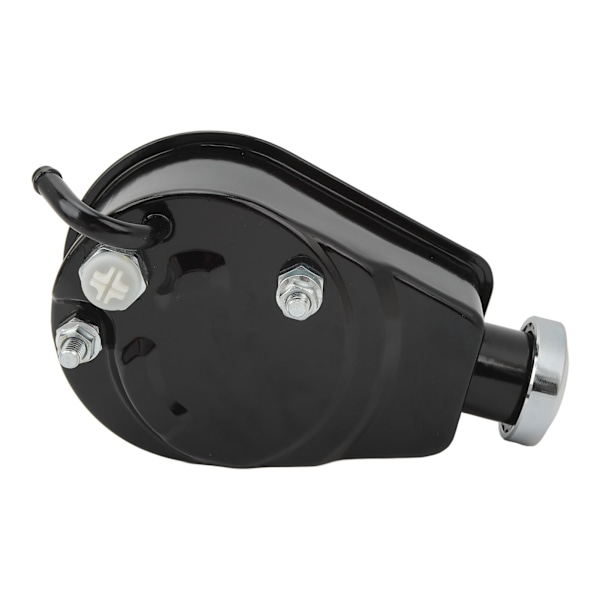 Ohjauspyörän tehostinpumpun herkkä vaihto Saginaw-pumpulle, jossa on pultattava hihnapyörä ja 5/8 tuuman ura-akseli, musta R3913 MUSTA