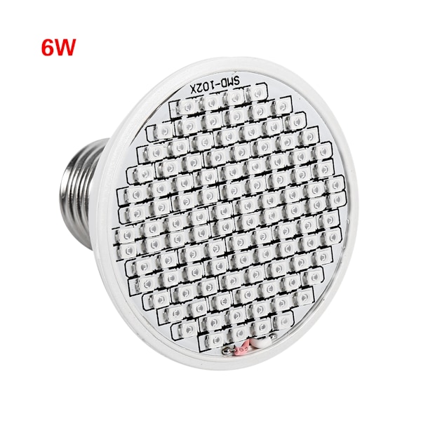 E27 18W 106 LED Växtlampa Glödlampa Veg Blomma Inomhus Hydroponisk Fullspektrum