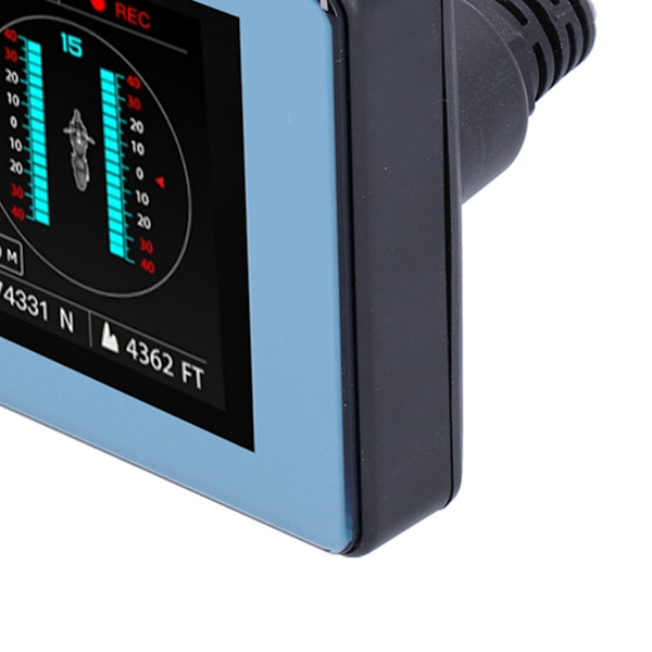 3,9 tommers motorsykkel dashcam med 150° vidvinkel, IP67 vanntett, GPS HUD, dobbelt kamera videoopptaker