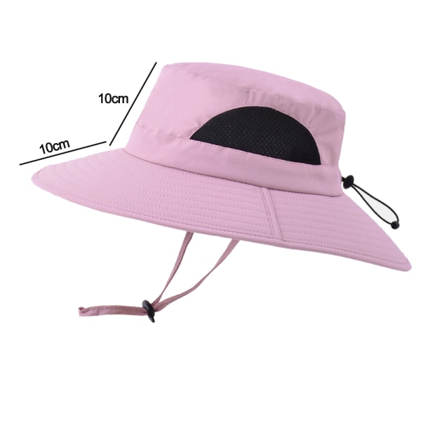 Outdoor mountaineering quick-drying waterproof sun hat, sunscree