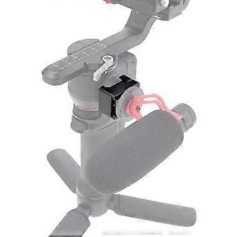 Kamera Ost Monteringsplade Kamera Ost Plade Tripod Mount 1/4 3/8 Positionering Kold Boot Ost Klips Tilbehør