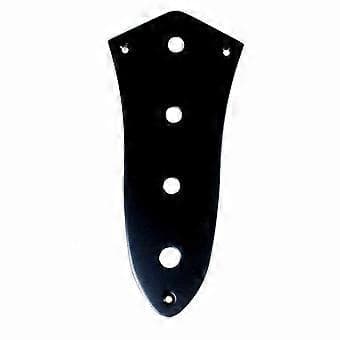 Sort Formonteret Guitar Kontrolplade Fr til Reservedele Udskiftning Sort