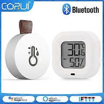 Mini LCD Digitalt Termometer Hygrometer Bluetooth Indendørs Elektronisk Temperaturmåler