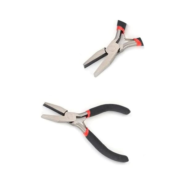 Præcisions-tang med bred anvendelse, varmebehandlet rustfrit stål, spids næse, ergonomisk greb