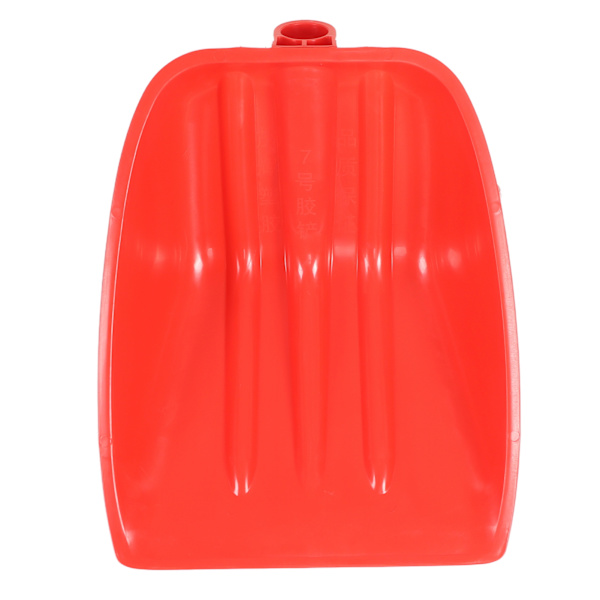 Sneskovl Rød Tykknet PP Plast Slidstærk Robust Børnesikker Skovl til Have 39 X 30cm / 15.4 X 11.8in