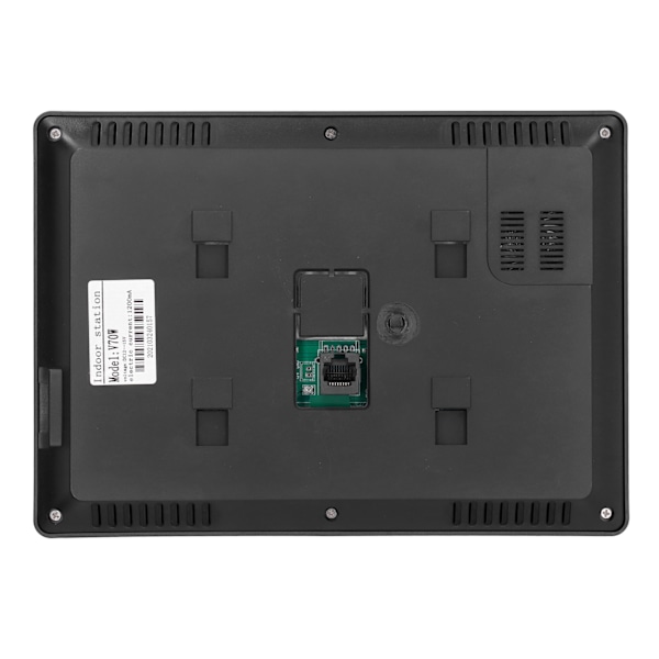 7 tuuman langallinen ovikello HD 1V2 TFTLCD-näyttövideopuhelinmonitori Sadetiivis kodin turvallisuutta varten 100240V (AU-pistoke)
