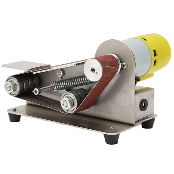 Mini Bæltesliber Elektrisk DIY Polering Slibningsmaskine Slibemaskine AC110‑240VEU Stik 775（100W）