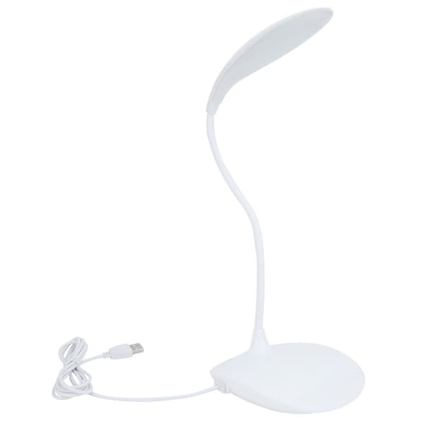 LED Modern Enkel USB-driven Justerbar Skrivbordslampa Läslampa för Sovrum Studierum (A)
