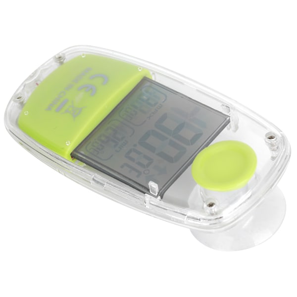 Fönstertermometer Mini Solar Sugpropp LCD Elektrisk Digital Termometer Temperaturmätare