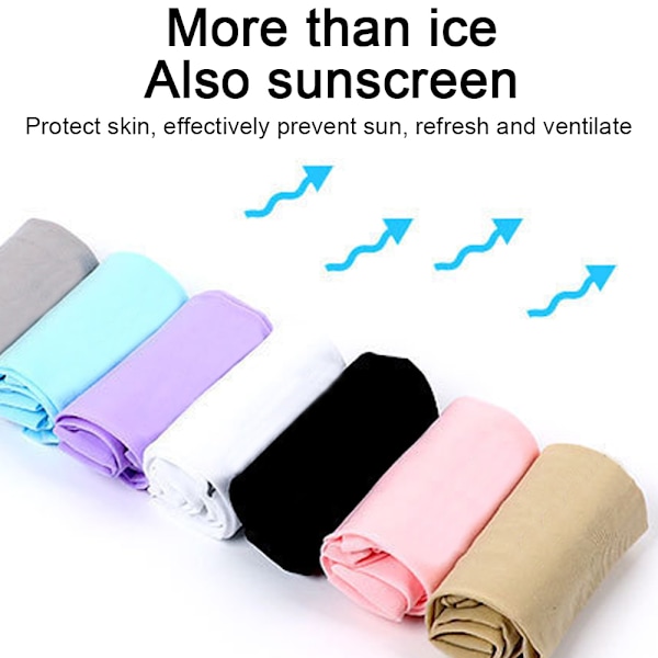 Cooling Sun Sleeves UV-skydd Arm Sleeves Arm Cover Sleeves color