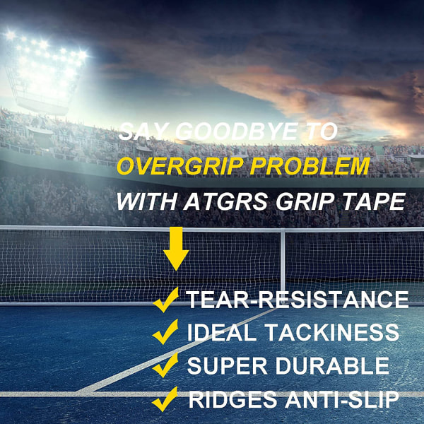3 stk Tennisracket Grip Tape Absorberende Anti-Slip Tennis