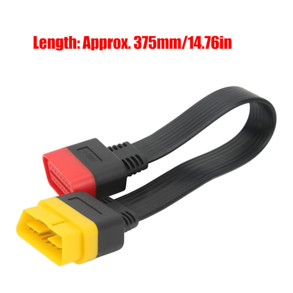 OBD2 OBDII Förlängningskabel 16-polig Han till Hona Diagnostikkontaktkabeladapter